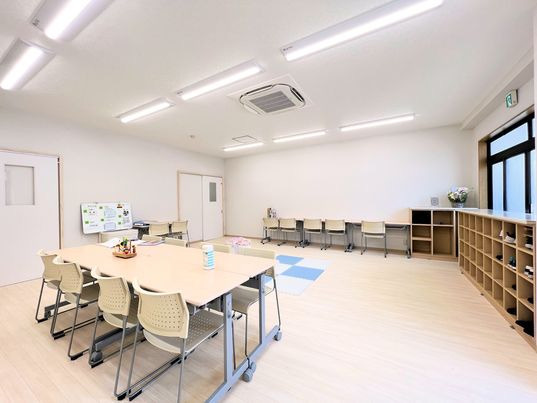 勤務地である施設の内観