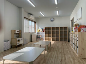 株式会社Rainbowの運営する児童発達支援・放課後等デイサービスRAINBOWの内観