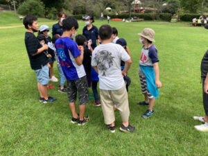 まいるーむ放課後子ども教室ジャンプにおける療育の様子