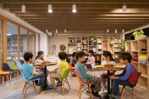 コビーアフタースクールの内観