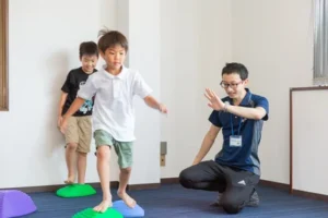 みらいーくの療育の様子