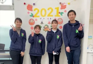 株式会社エースタイルで働く職員の様子