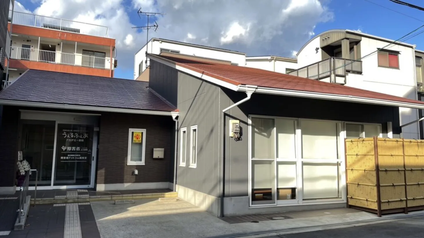 株式会社エースタイルが運営するうぇるふぇあアカデミー都島の外観