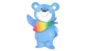 スマートキッズ株式会社のキャラクター「そらくま」