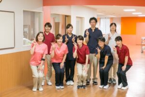 社会福祉法人十愛療育会の職員の様子