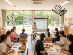 株式会社セリオが運営する学童の先生たちの様子